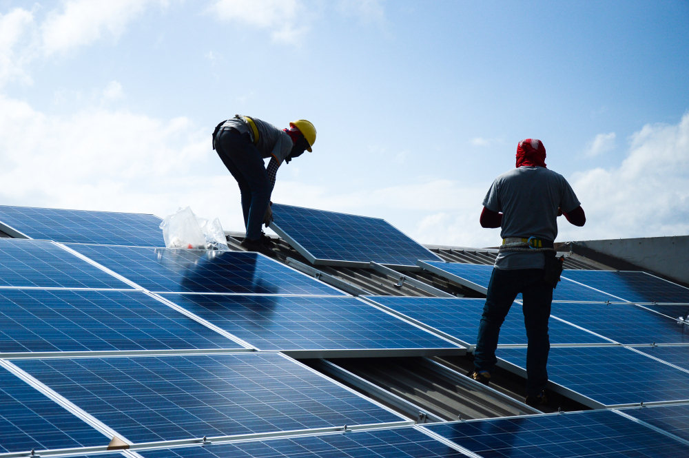 solarstrom installation